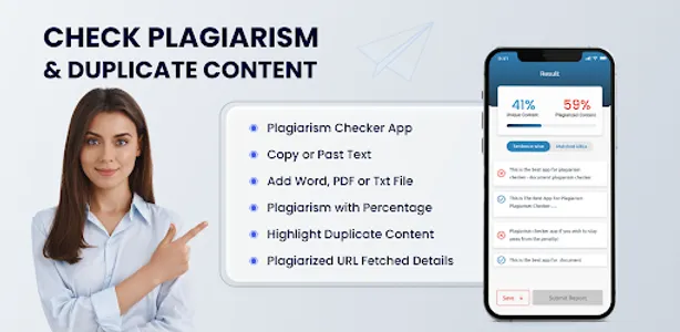 Plagiarism Checker App screenshot 0