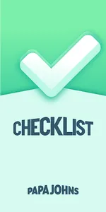 CheckList Papa John's SV screenshot 12