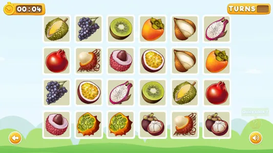 Memory Fruits - Match Pairs ! screenshot 0