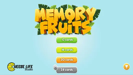 Memory Fruits - Match Pairs ! screenshot 2