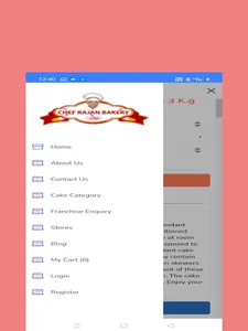 Chef Rajan Bakery screenshot 5