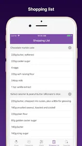 Cakes & baking recipes screenshot 3