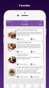 Cakes & baking recipes screenshot 4