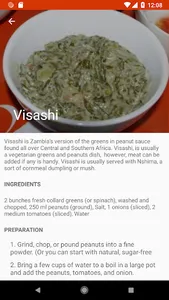 Chef Zambia screenshot 2