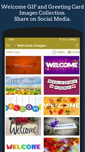 Welcome GIF/Images Collection. screenshot 1