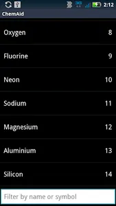 ChemAid Periodic Table screenshot 0