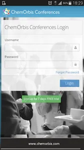 Chemorbis Online Networking screenshot 0