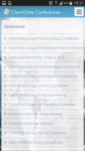 Chemorbis Online Networking screenshot 1