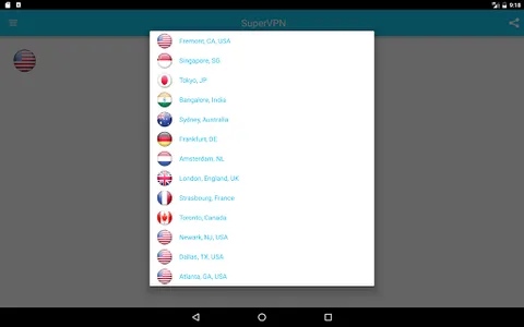 Super VPN - Unlimited Proxy screenshot 9