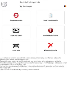 Redobândire permis Tavi Perțea screenshot 7