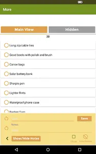 Bug Out Bag Checklist screenshot 10