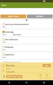 Bug Out Bag Checklist screenshot 11