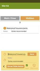 Bug Out Bag Checklist screenshot 3