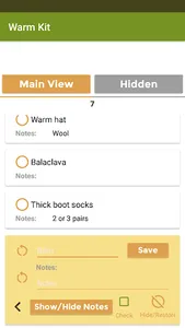 Bug Out Bag Checklist screenshot 6