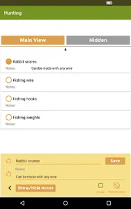 Bug Out Bag Checklist screenshot 8