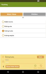 Bug Out Bag Checklist screenshot 9