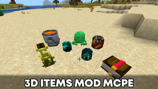 3D Item Mod MCPE screenshot 0