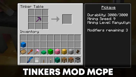 Tinkers Mod MCPE screenshot 7