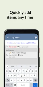 StockUp - food storage tracker screenshot 2