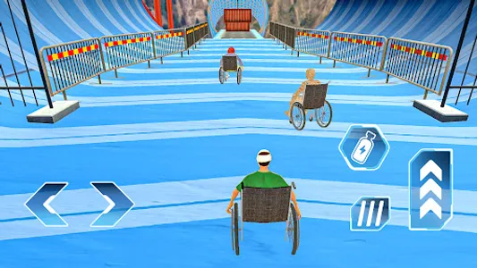 Wheelchair Rush - Stunt Racing screenshot 11