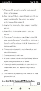 Child Support MN Minnesota screenshot 3