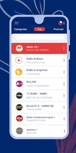 Chile Radio - Live FM Player screenshot 6