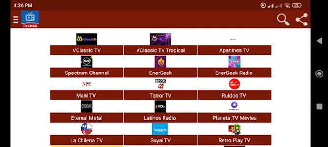 TV de Chile en Vivo screenshot 4