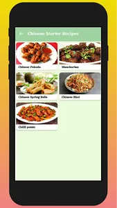 Chinese Food Recipes In Hindi screenshot 0