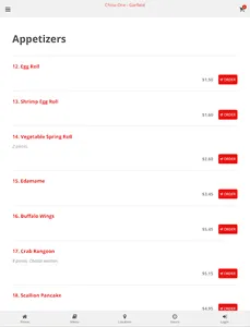 China One Garfield Ordering screenshot 5