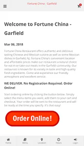 Fortune China Garfield Order screenshot 0