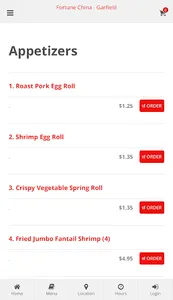 Fortune China Garfield Order screenshot 1