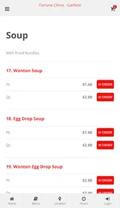 Fortune China Garfield Order screenshot 2