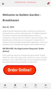 Golden Garden Brookhaven Order screenshot 0