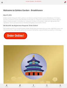 Golden Garden Brookhaven Order screenshot 3