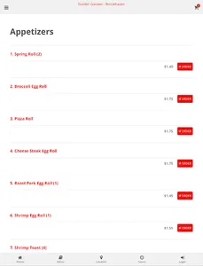 Golden Garden Brookhaven Order screenshot 4