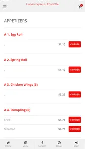 Hunan Express Charlotte screenshot 1