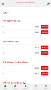 Hunan Express Charlotte screenshot 2