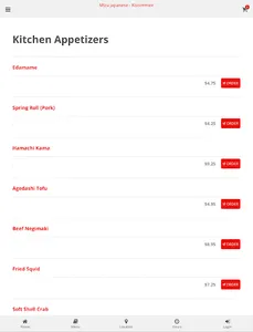Mizu Japanese Kissimmee Order screenshot 5