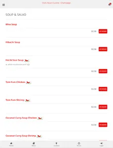 Oishi Asian Cuisine Champaign screenshot 4
