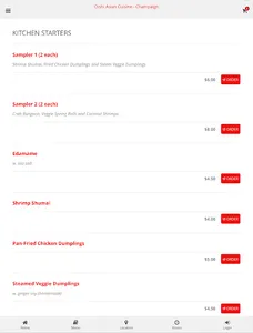 Oishi Asian Cuisine Champaign screenshot 8