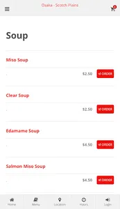 Osaka Scotch Plains Ordering screenshot 1