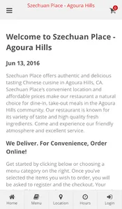 Szechuan Place - Agoura Hills screenshot 0