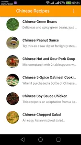 Chinise Food Recipes screenshot 1