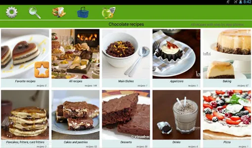 Chocolate recipes screenshot 4