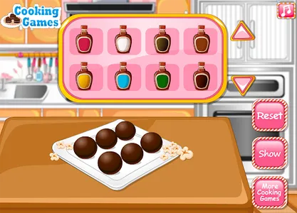 cooking games chocolate maker screenshot 4