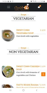 Cholas Indian Restaurant screenshot 3