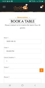 Cholas Indian Restaurant screenshot 5