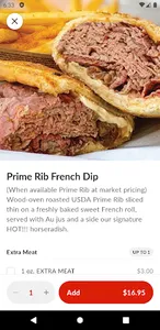 Adamson's French Dip screenshot 3