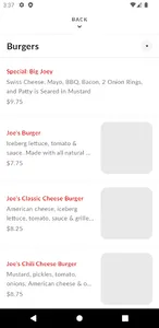 Joe's Burgers screenshot 2