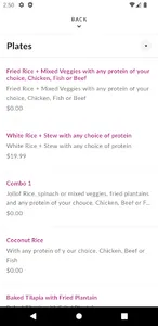 JTC African Cuisine screenshot 2